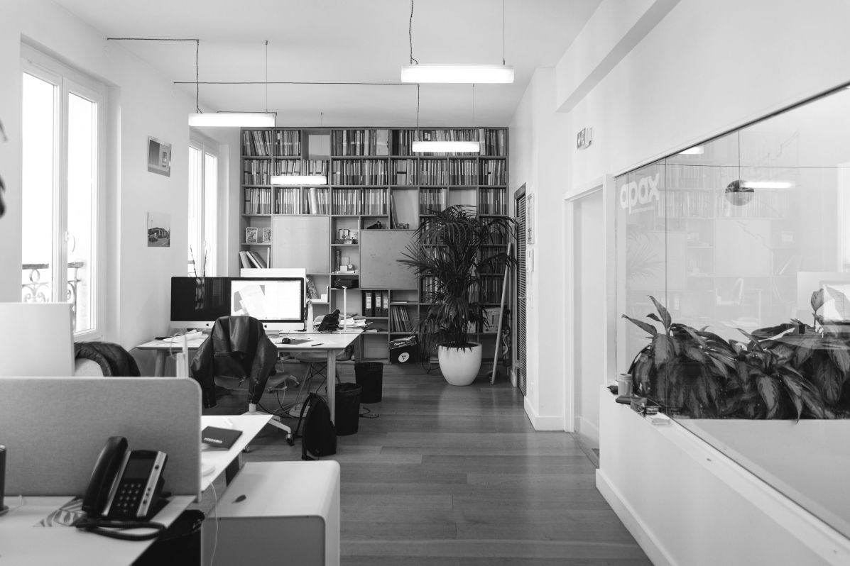intérieur de l'agence